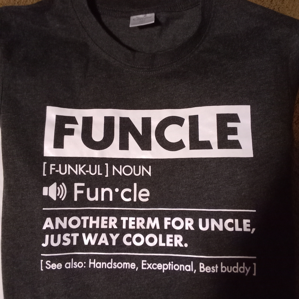 Gray Graphic Tee for Men